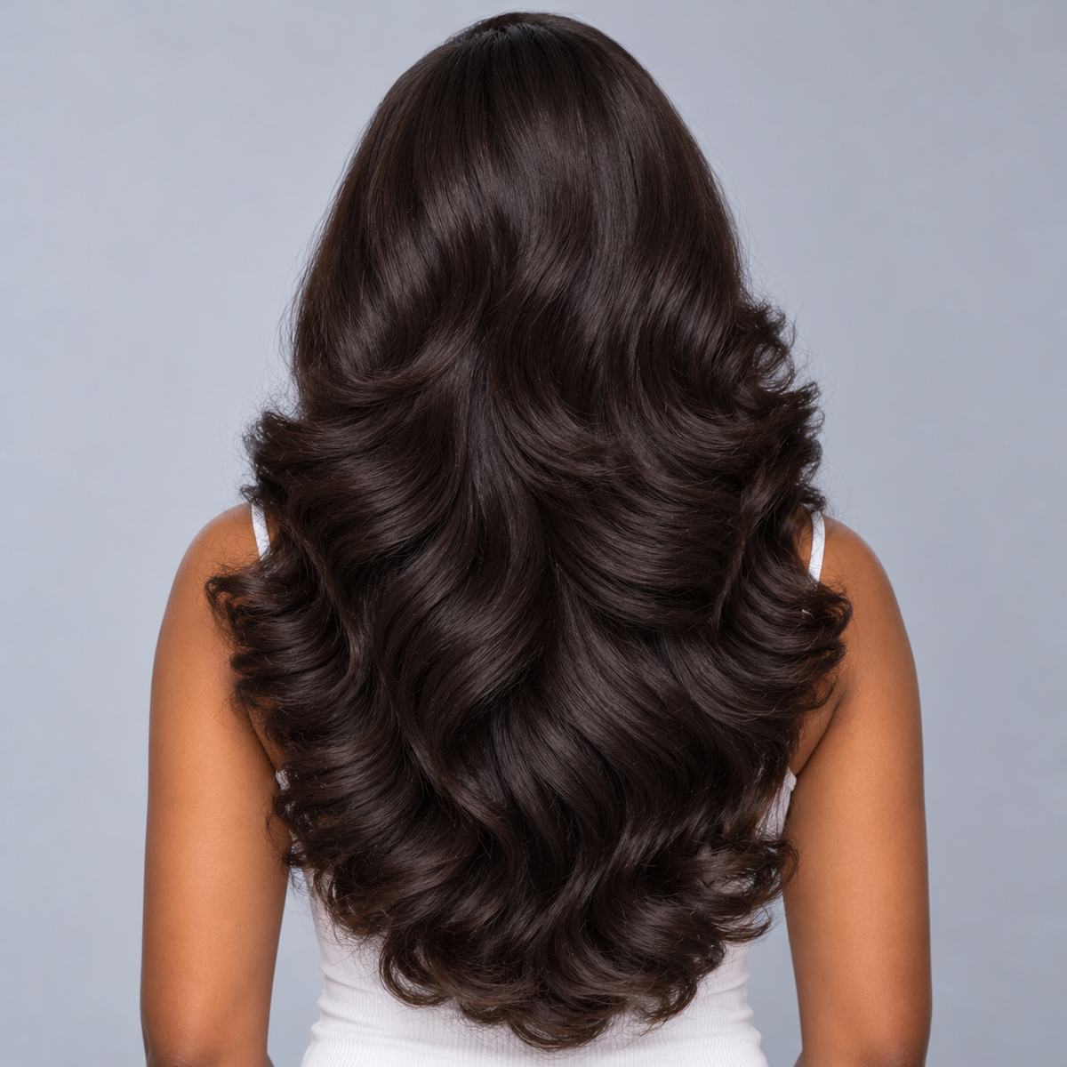 the calina | 24" layered wavy wig