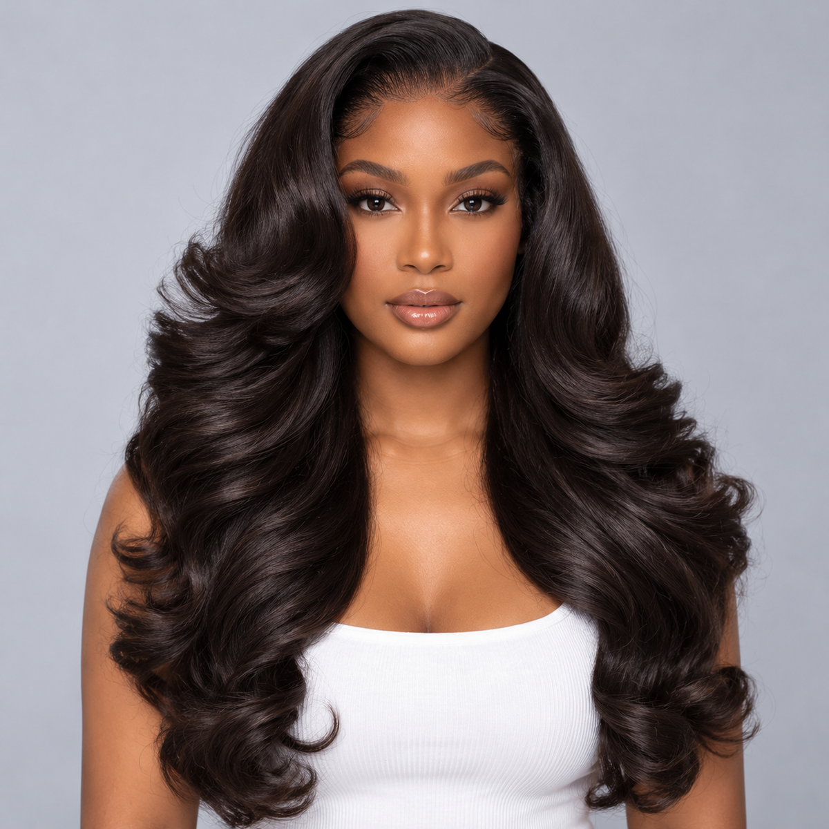 the calina | 24" layered wavy wig
