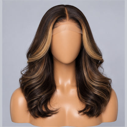the amadine | 16" layered wavy wig
