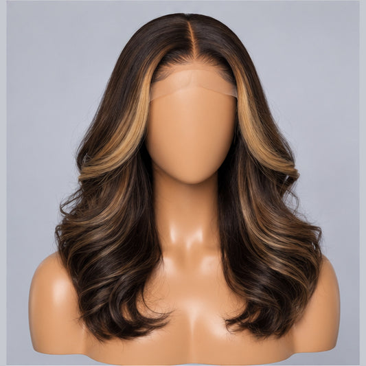 the amadine | 16" layered wavy wig