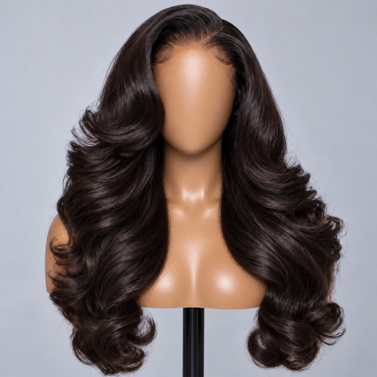 the calina | 24" layered wavy wig