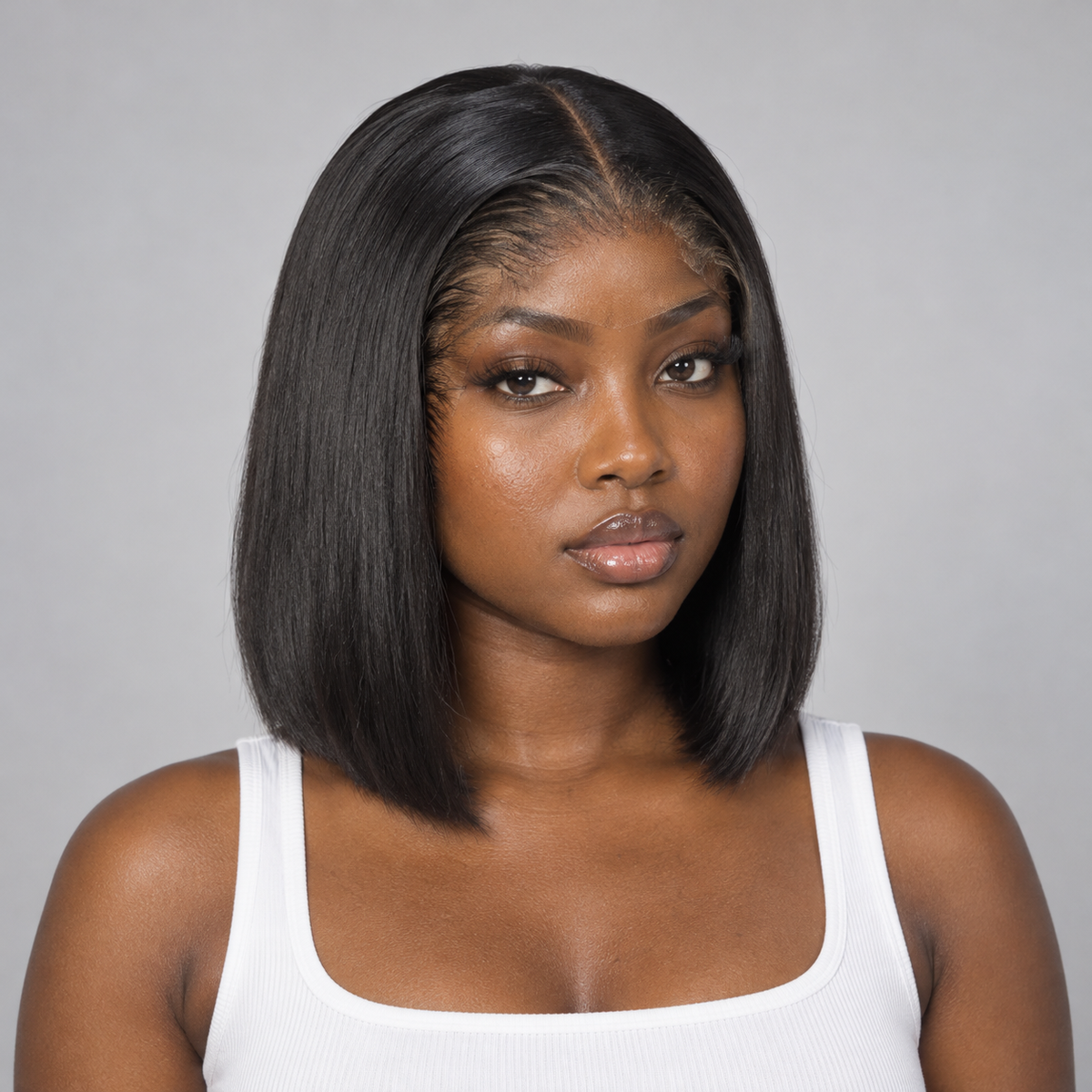 the eden | 10" bone straight bob